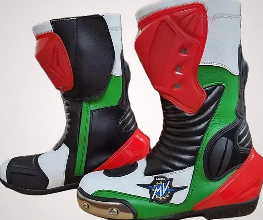 MV AGUSTA MOTORRADSTIEFEL BOOTS DAMEN/HERREN HALBHOHER STIEFEL MOTORRADSCHUHE