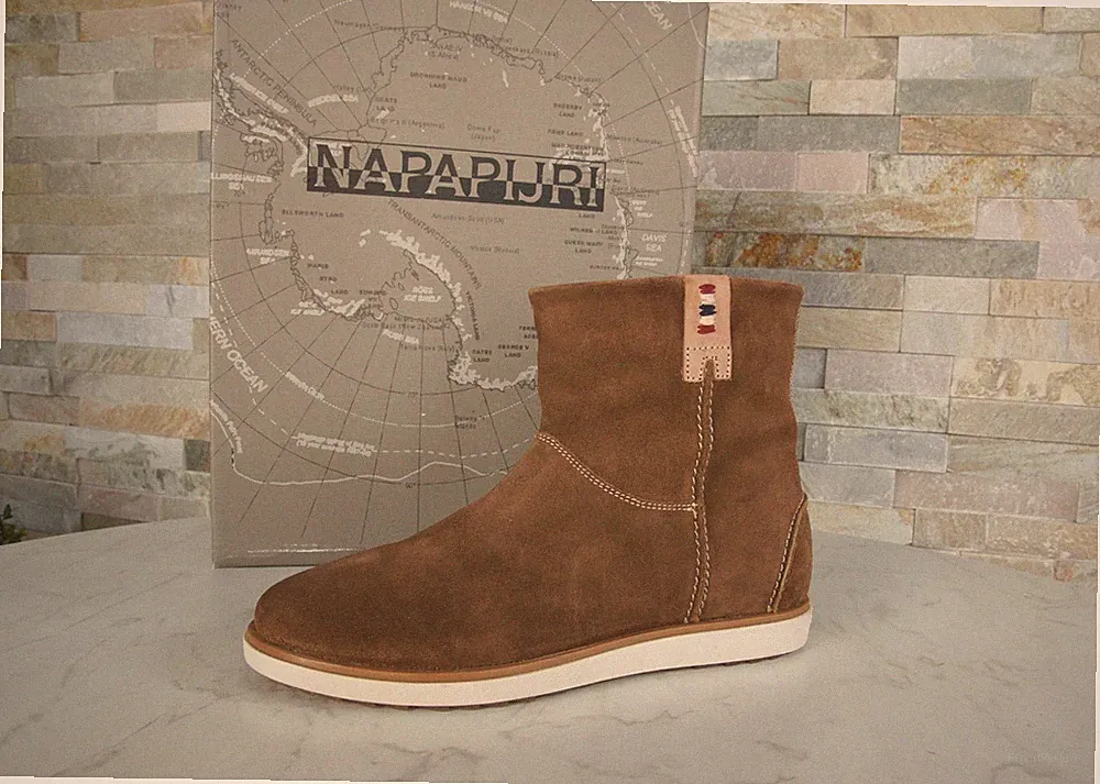 NAPAPIJRI EU 36 Stiefeletten Stiefel boots Schuhe NORA cognac NEU ehem UVP 165 €