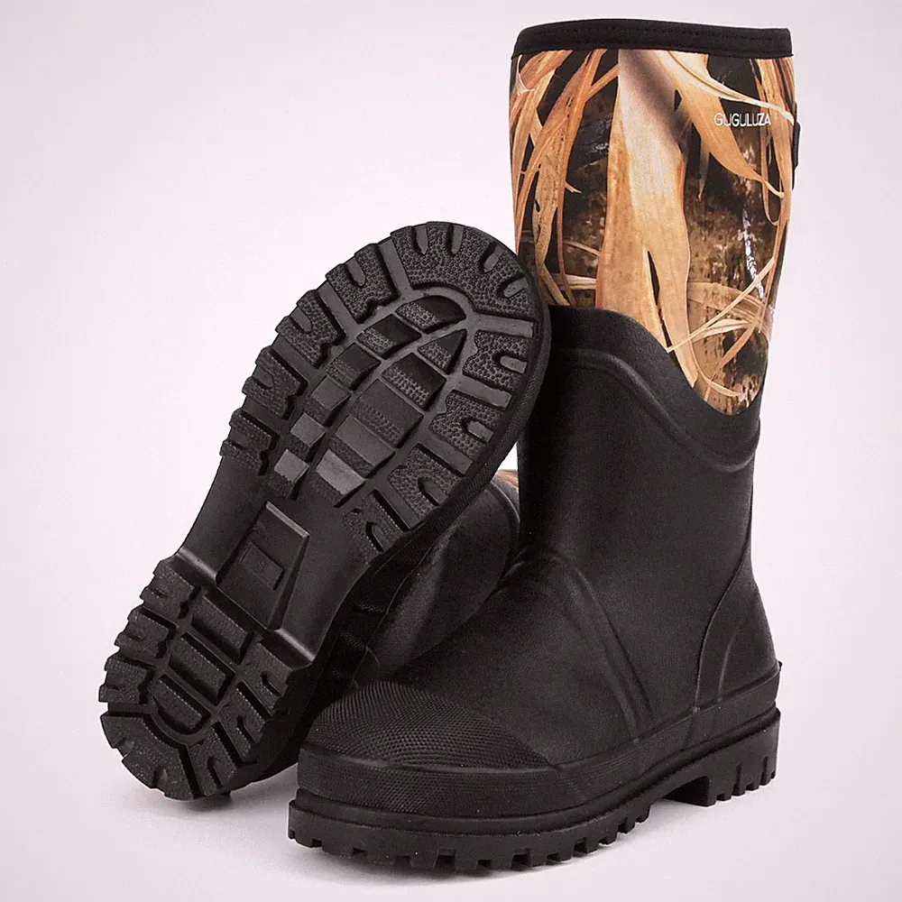 Neopren Isoliert Gummistiefel für herren Jagd Angeln Hof warme Wasserdicht St...