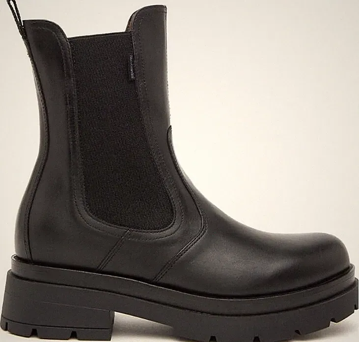 Nero Giardini DEHNSTIEFELETTE Damen Mod. I411940D Leder schwarz -30% Rabatt