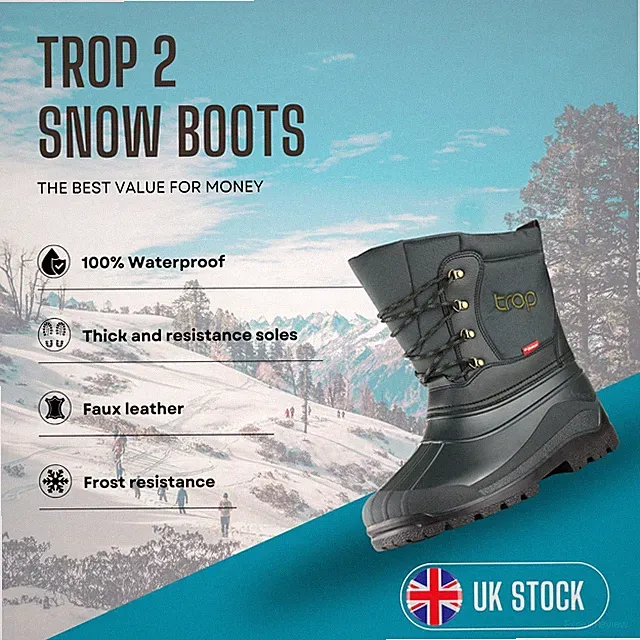 Neu Demar Trop 2 Voyager Winter Schneestiefel -30C wasserdicht Angeln Wandern