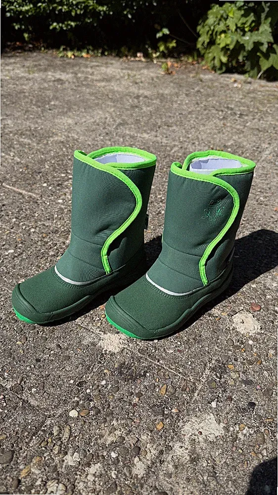 Neu & OVP: Affenzahn Barfuß-Schneestiefel „Vegan Freezy Frog“ – Gr. 26