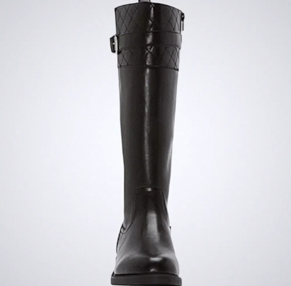 Neu St.John's Bay Winterwood Schwarz Reitstiefel Sz 7M - Einzelhandel