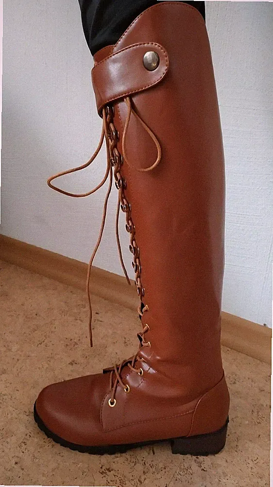 NEU!!! Stiefel, Schuhe, Reitstiefeloptik, Gr. 35, braun