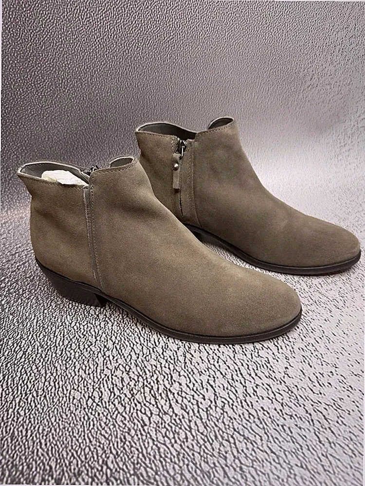 Neu Thursday Boot Company Damen-Bootie rauchgrau Downtown Wildleder Größe 8,5