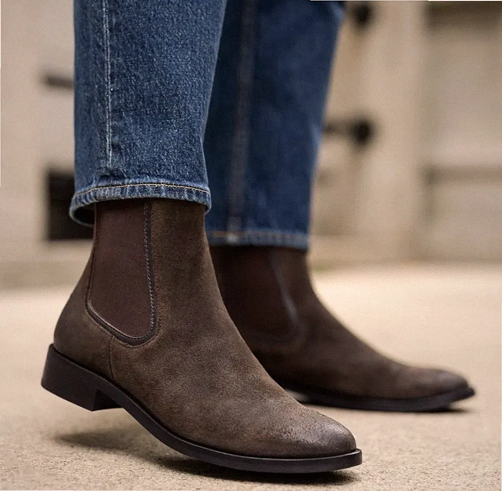 Neu Thursday Boot Company Damen grün dunkeloliv Wildleder Duches Stiefel Größ...