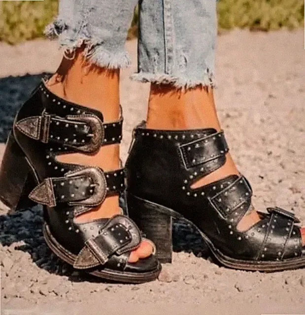 Neue Freebird by Steven Damen-Ledersandalen violett schwarz Größe US 10 EU 42