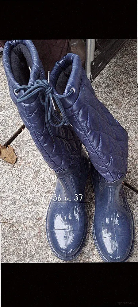 Neue Gefütterte Gummistiefel Gr. 37