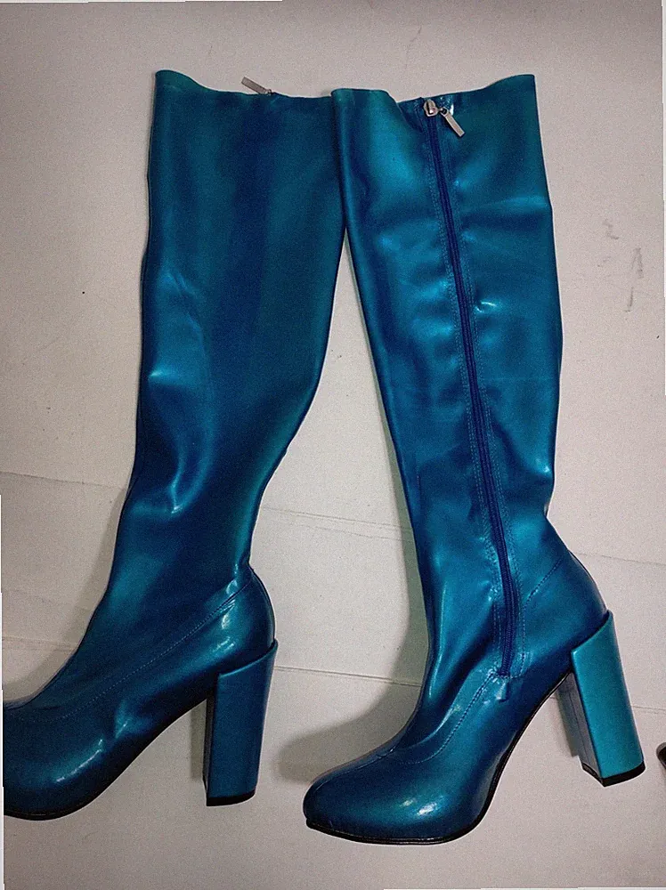 11 cm Glitzerstiefel