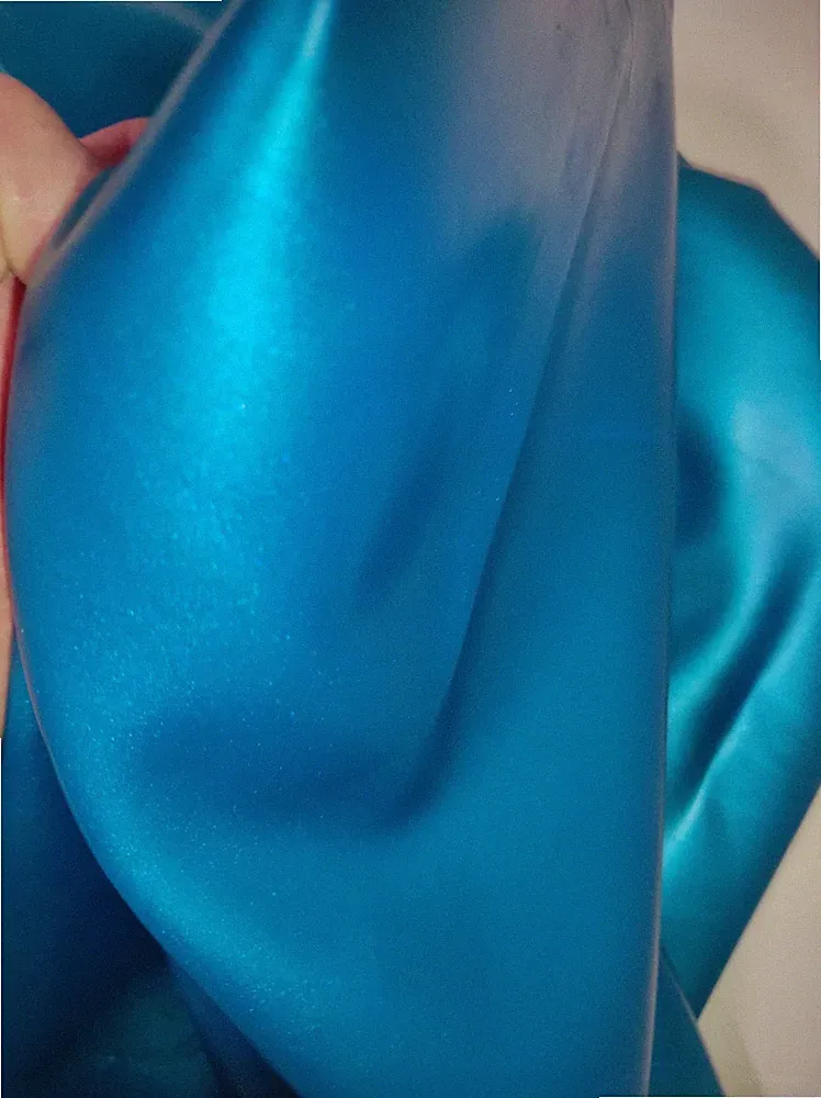 Neuheit Hosen Stiefel Latex gummi metalic starke 0,8mm heels 11 cm block Polen