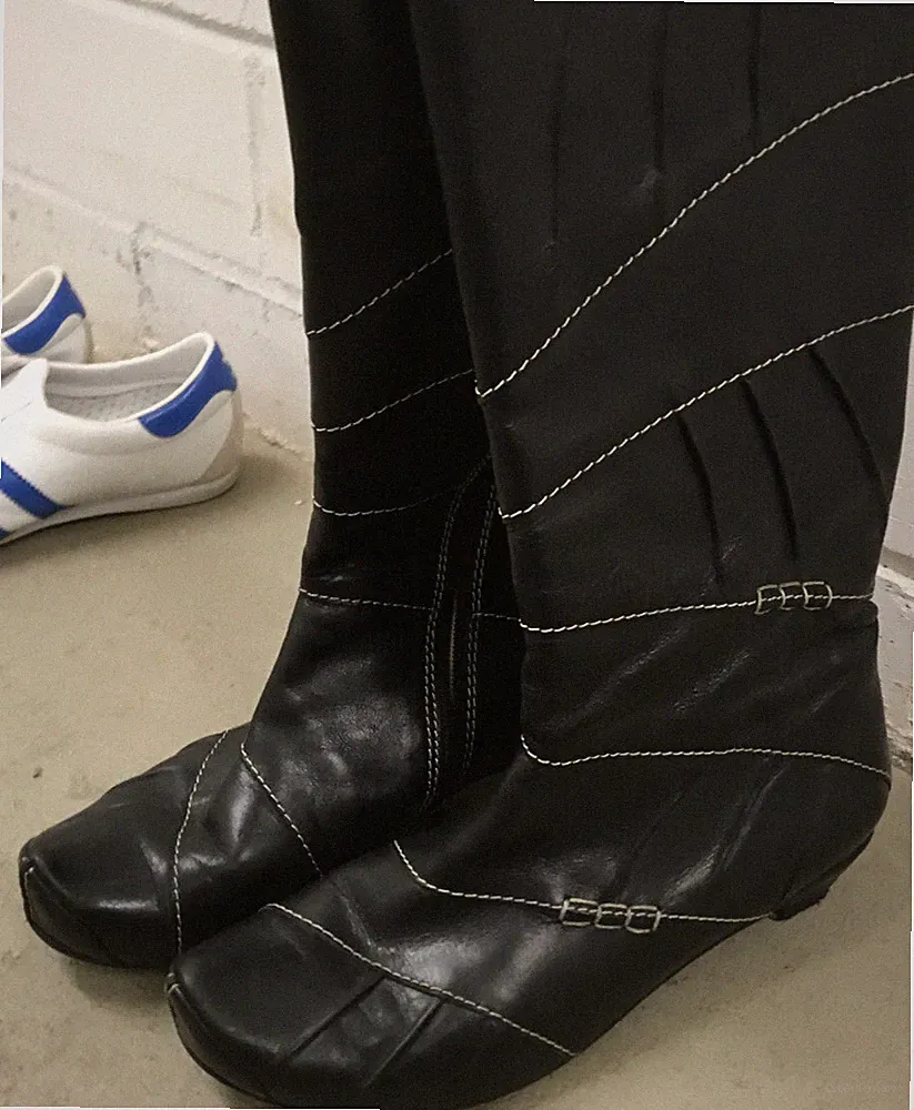 Weiß Reitgummistiefel