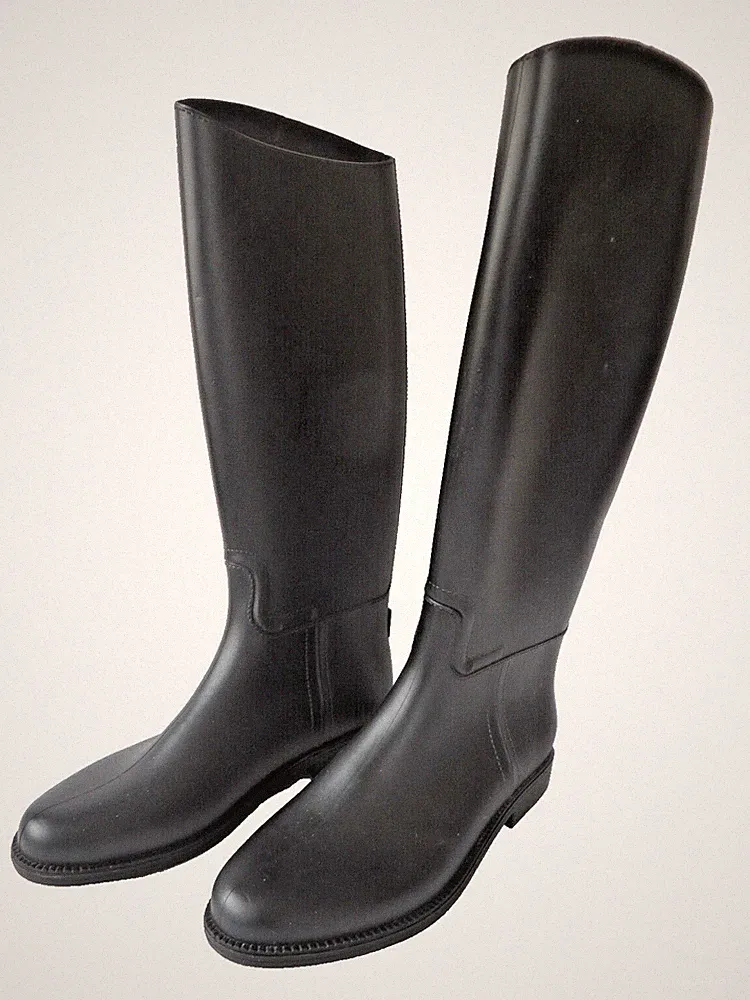 neuwertige STEEDS Reitstiefel Gr. 40 schwarz Damen Stiefel Wasserdicht Galoschen