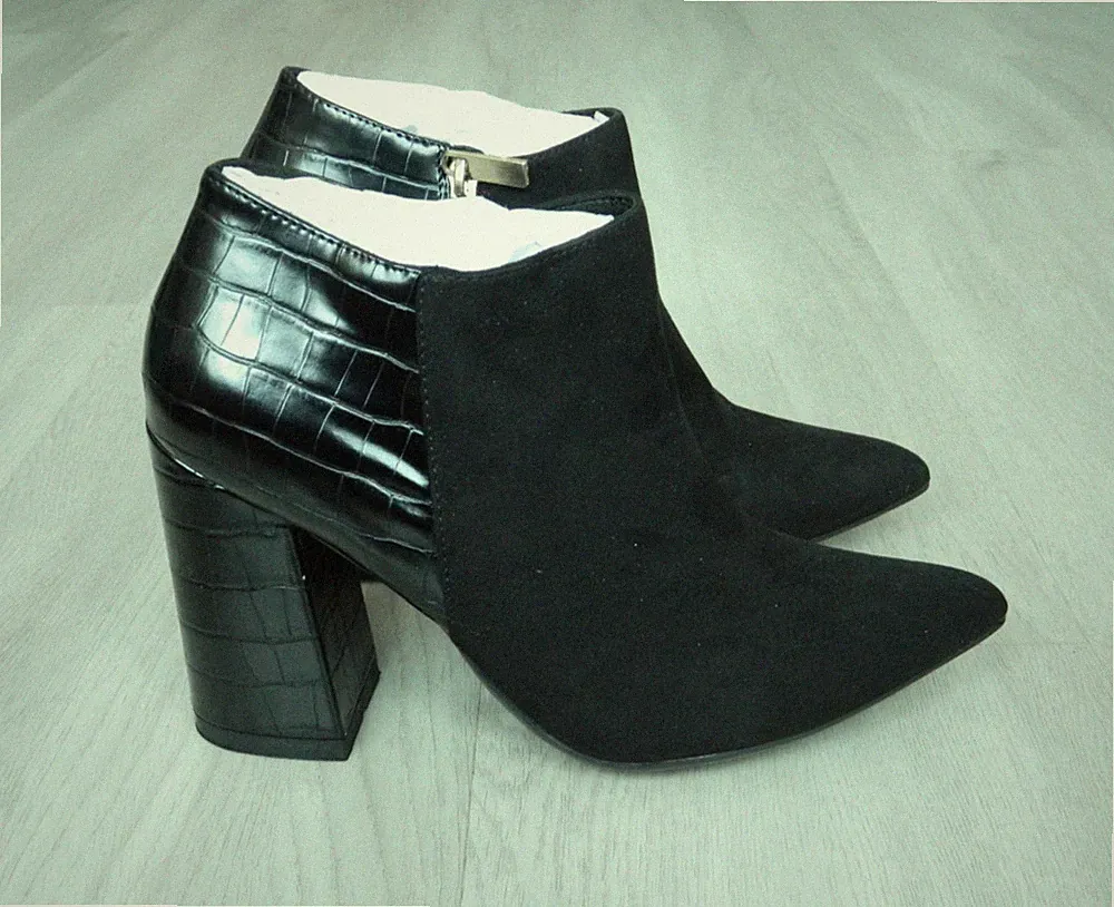 Booties mit Tierdruck für Damen