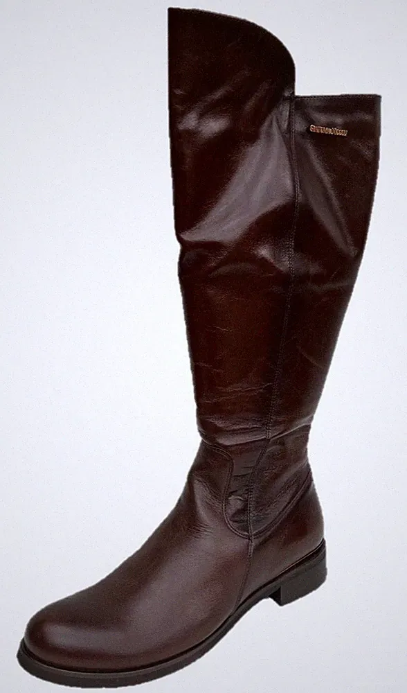 Nic Giatoma Niccoli Damen Leder Winterstiefel Braun Gr.37-41