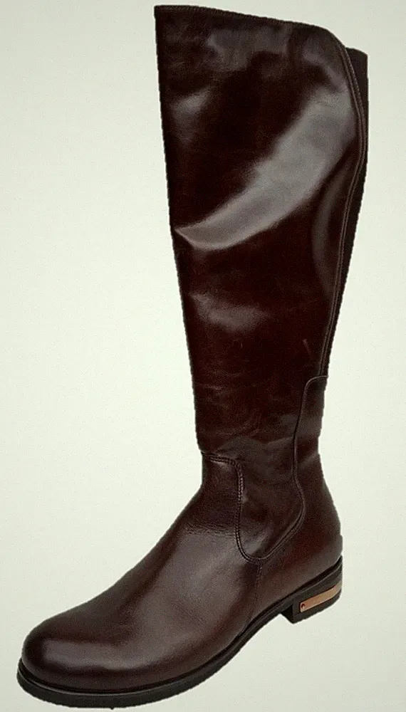 Nic Giatoma Niccoli Damen Leder Winterstiefel Braun Gr.38-39