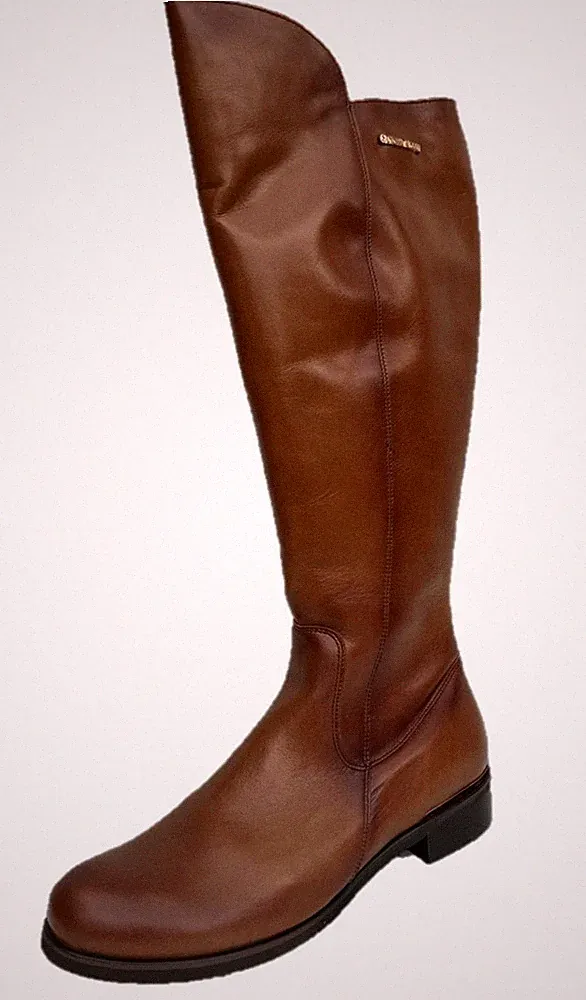 Nic Giatoma Niccoli Damen Leder Winterstiefel Cognac Gr.37-41