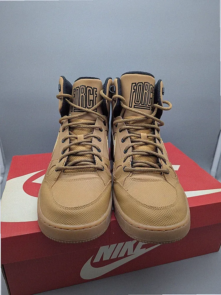 NIKE Son of Force MID Winter High Größe 47,5 US 13 Beige Sneaker Schuhe