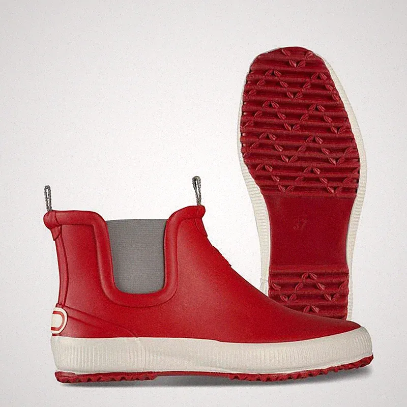 Nokian Footwear Gummistiefel Hai Low in rot für Damen und Herren, 36 bis 46