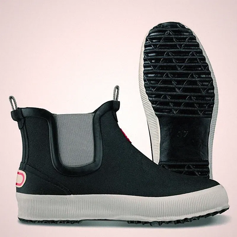 Nokian Footwear Hai Low Winter – gefütteter Gummistiefel, schwarz, 37 bis 46
