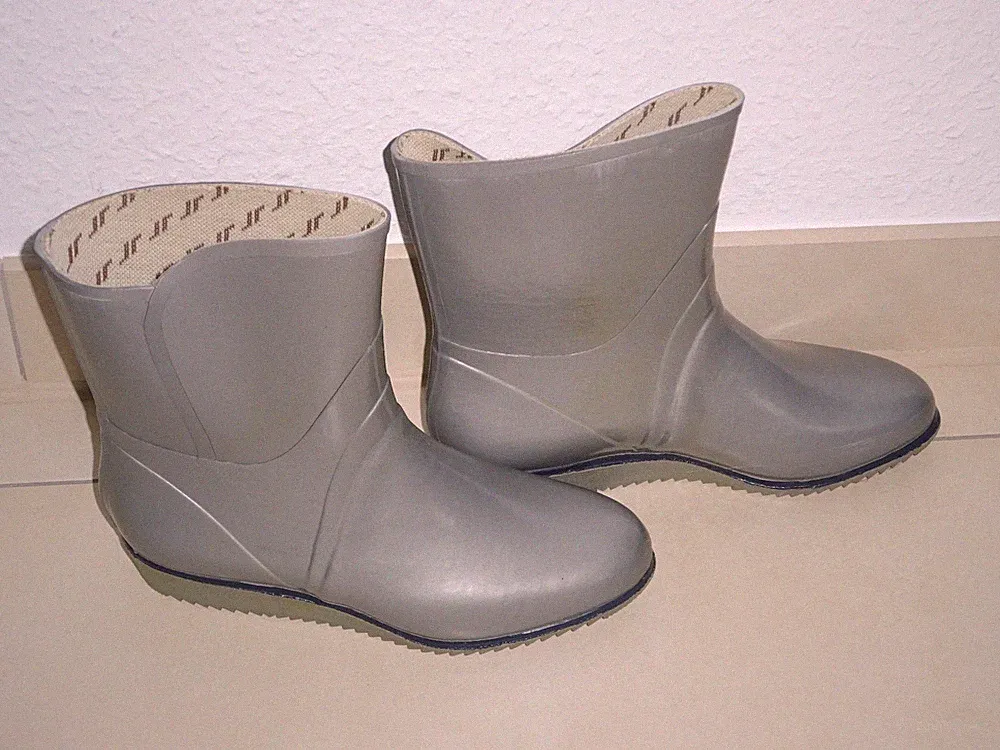 NOKIAN Gummistiefel Gr. 36 (37) TOP Rare Vintage Stiefeletten 80er 90er Gummi