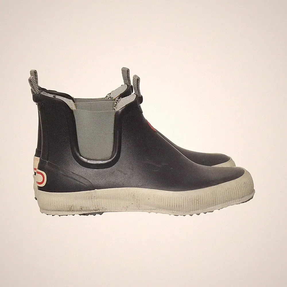 Nokian, Kurze Gummistiefel, Größe: 41, Schwarz/Weiß, Unisex (Erwachsene) #4oD