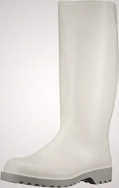 Nora Gummi-Stiefel Holzmax weiß Gr. 40 Lebensmittel EN ISO 20347 Holz-Fußbett