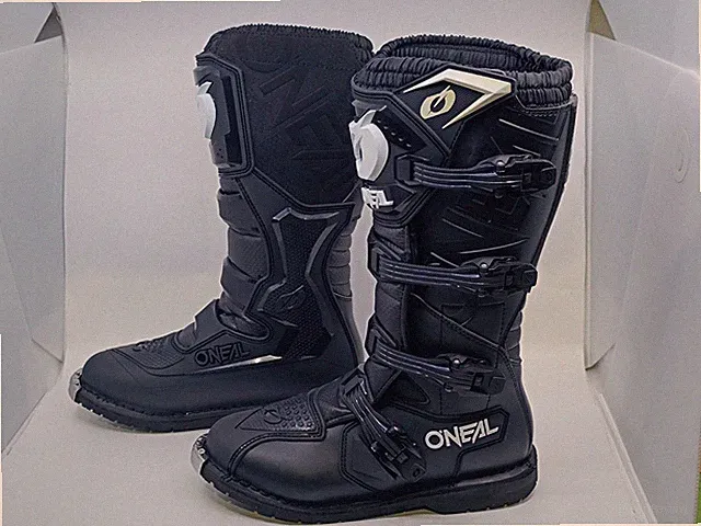 O'Neal Rider Pro Boot Motocross Enduro Stiefel Schwarz Gr 43 MX Neu