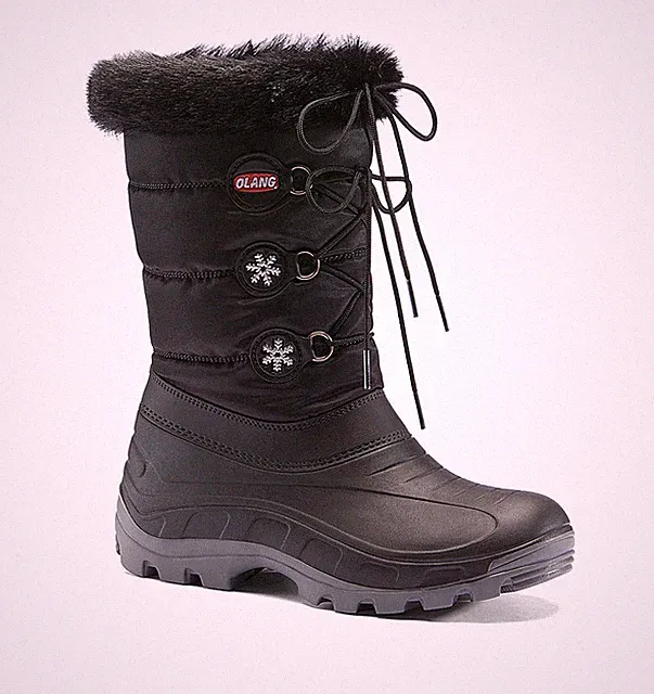 Olang Patty - After String wasserdicht schwarz - Größe 39-40 Damenschuhe