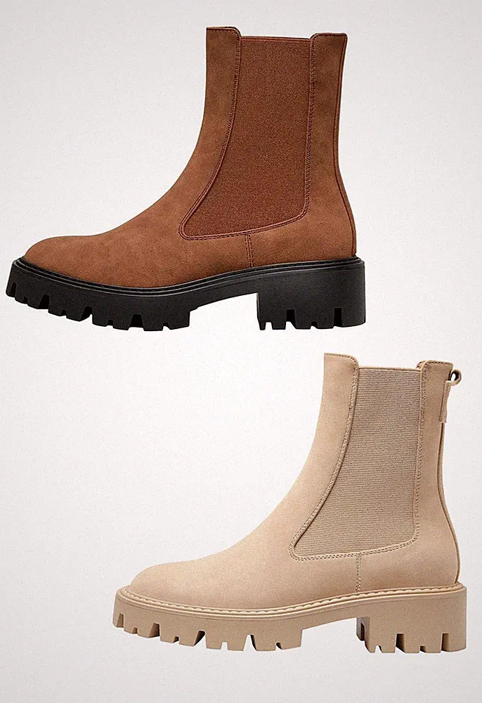 Only Damen Schuhe Chelsea Boots Damenschuhe Damenboots Wildleder ONLBetty Nubuck