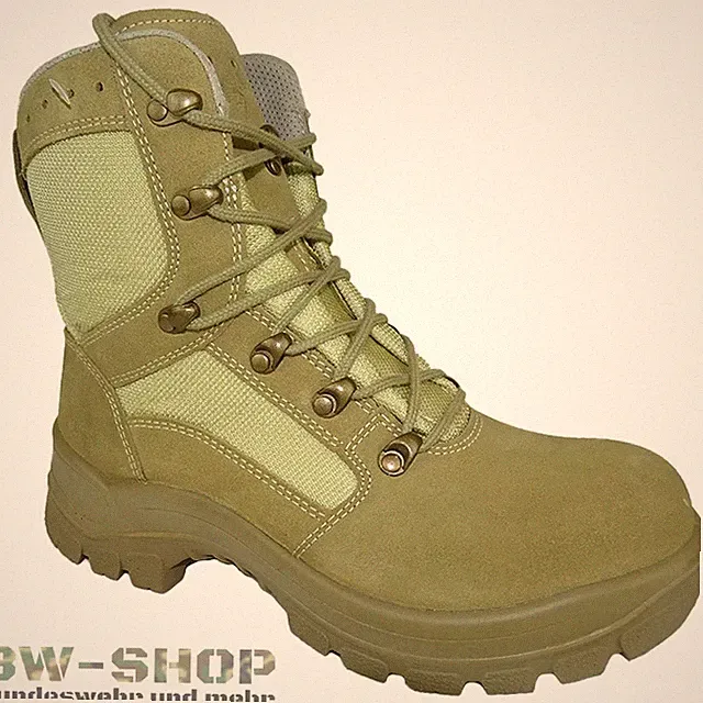 ORIGINAL BUNDESWEHR HAIX TROPENSTIEFEL P9 DESERT BW KAMPFSTIEFEL HEIß / TROCKEN