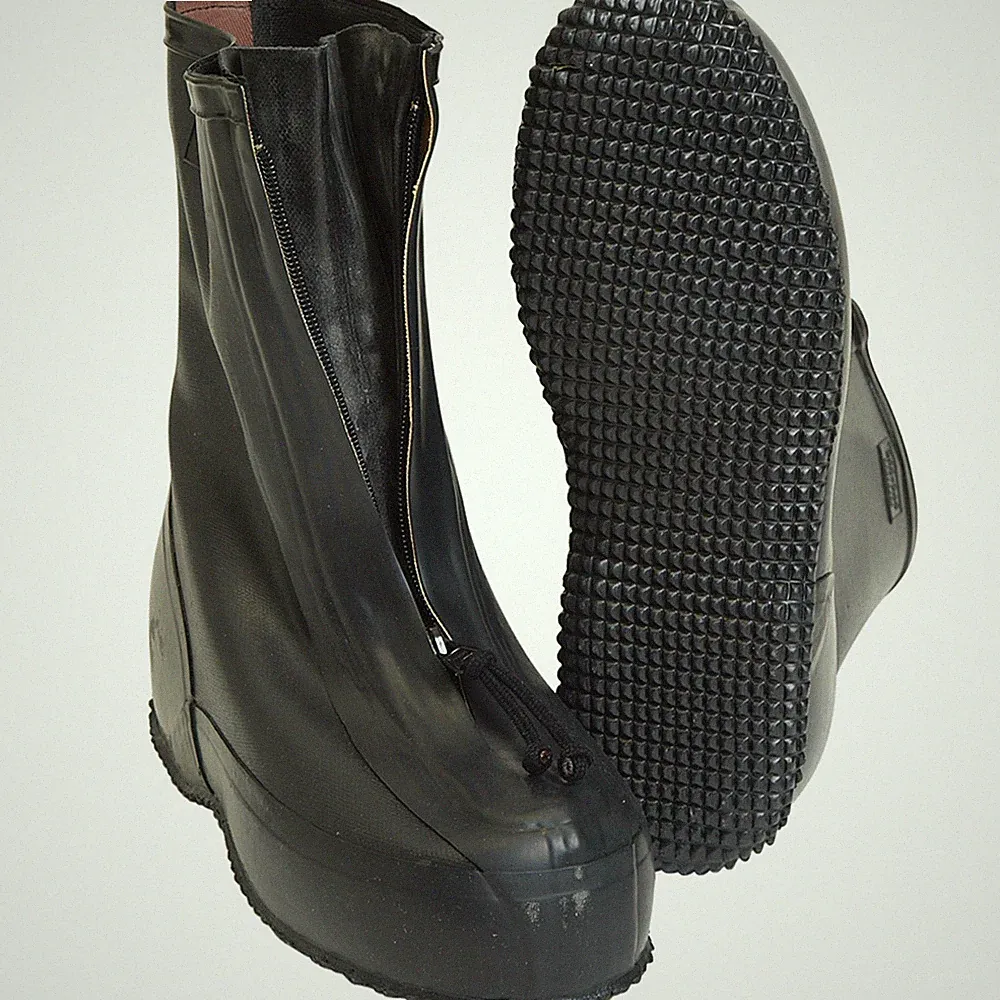 ORIGINAL Bundeswehr Überschuhe BW Gummischuhe Nässeschutz Stiefel NEUWERTIG