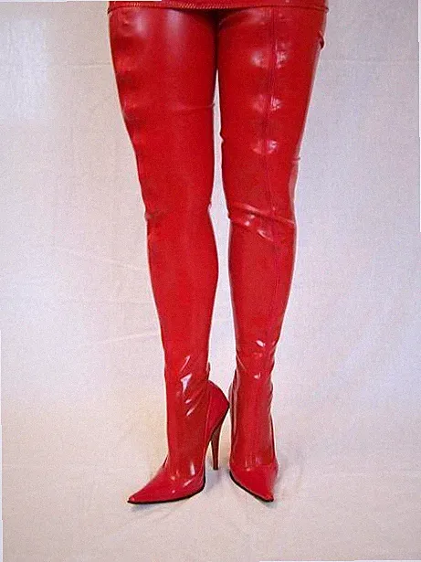 Overknee lateks stiefel gummi 100% 41 42 43 44 45 46 47 Poland