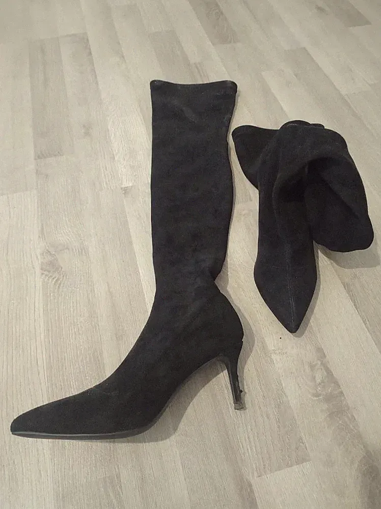 Overknee-Stiefel, Gr. 36