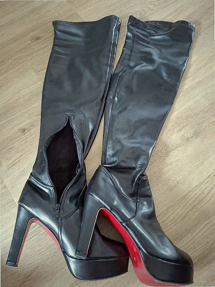 Overknee Stiefel Größe 47