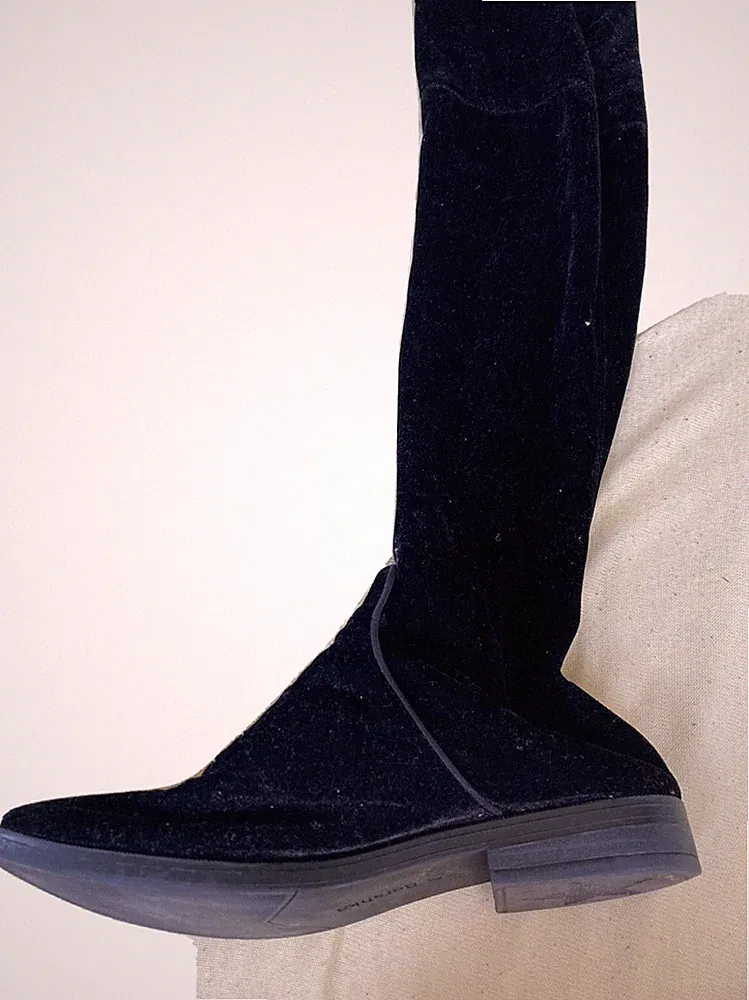 Overknee Stiefel Schwarz gr.36.5