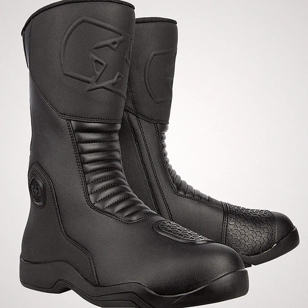 Oxford Tracker 2.0 Damen Touring Motorrad Motorrad Stiefel schwarz