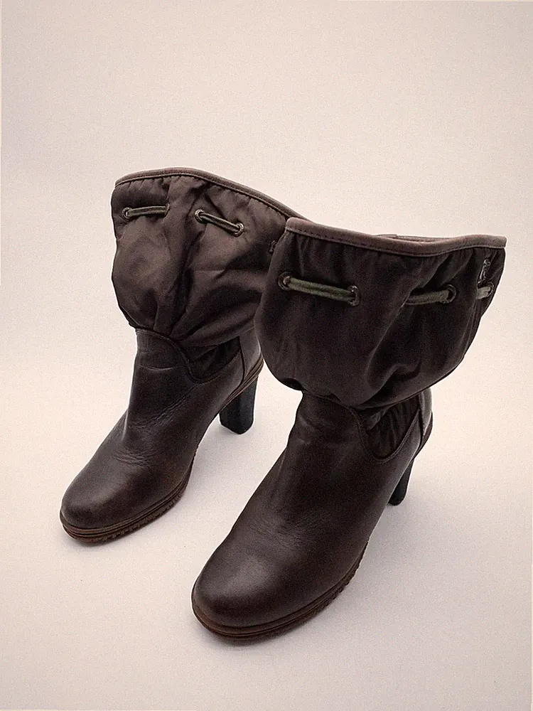 Pajar Canada Damen Stiefelette Winterschuh Leder braun Gr. 39 EU Art. 38510-50