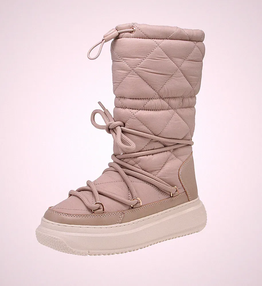 Pajar Gravita Mid - Damen Schuhe Stiefel - Beige