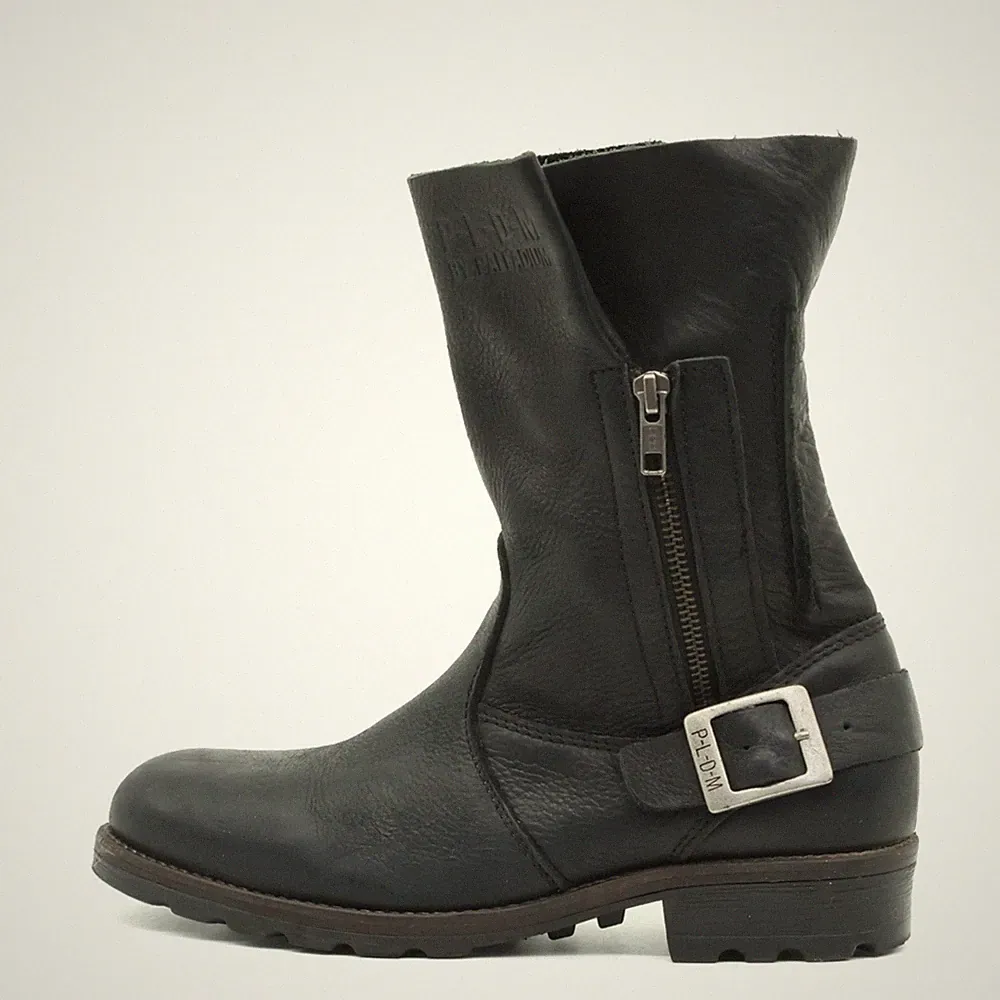 Palladium Damen PLDM Biker Stiefeletten Reißverschluss Bikerstiefel EU 38