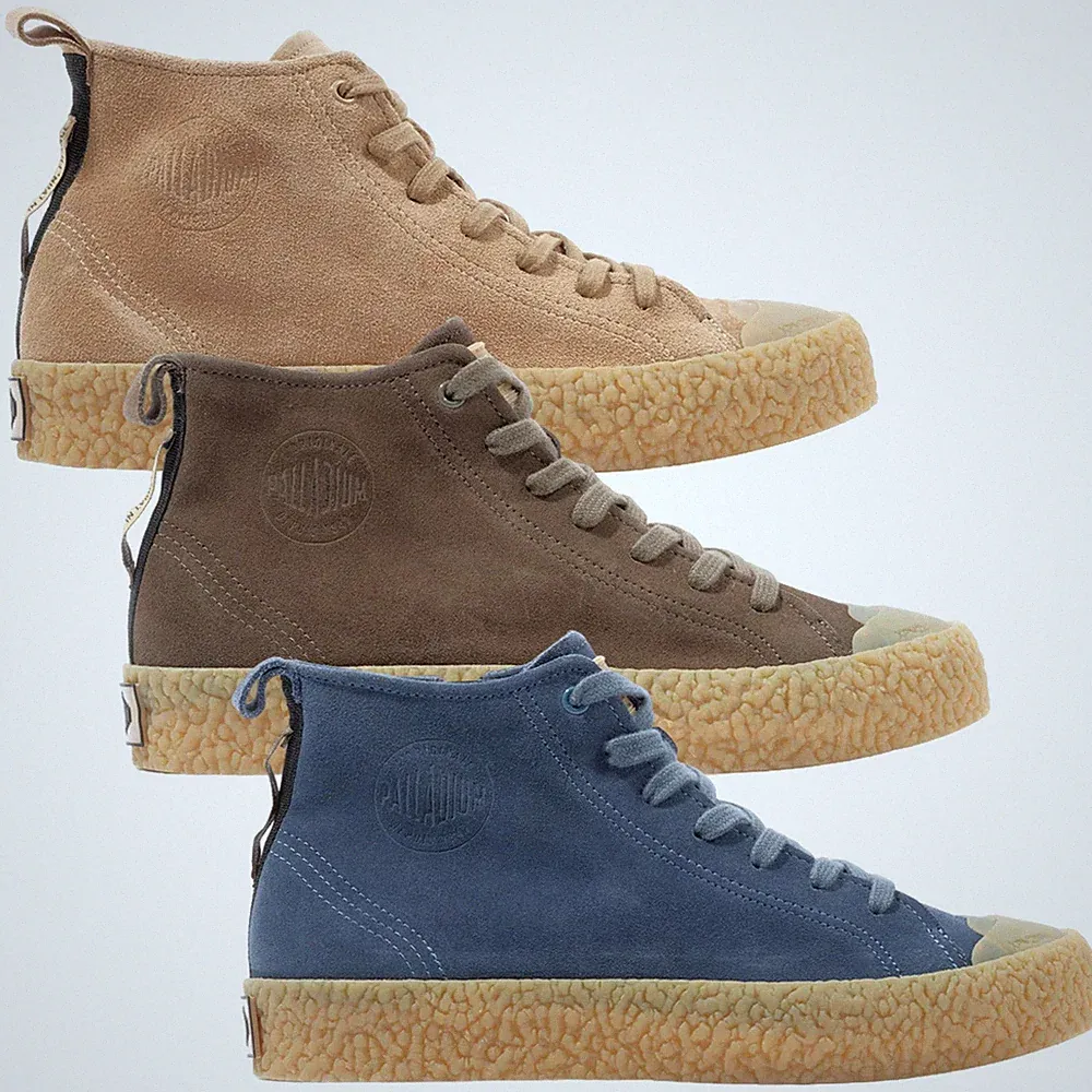 Palladium Palla Ace robuste Wildleder Stiefel Knöchel Schnürung seitlicher Reißverschluss Größe Herren Damen
