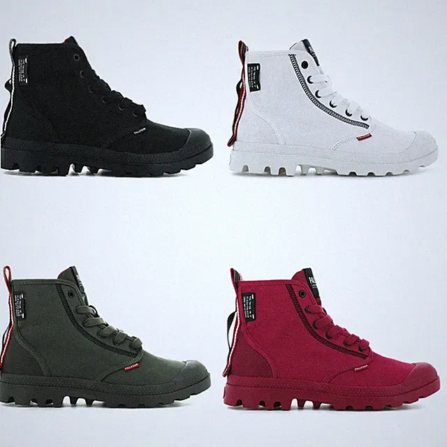 Palladium Pampa Dare 2 Survive Unisex Stiefel | Boots | Booties | Textil - NEU