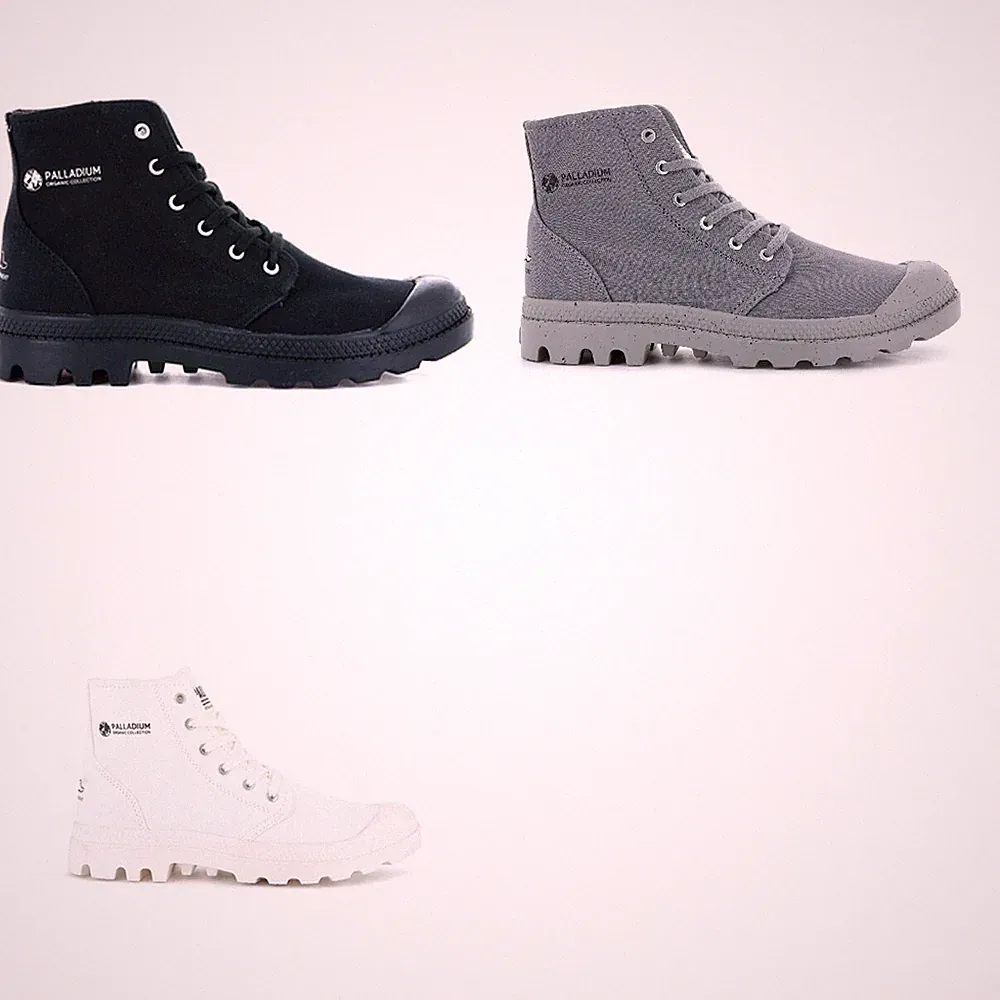 Palladium Pampa Hi Organic II Unisex Stiefel | Boots | Booties | Canvas - NEU