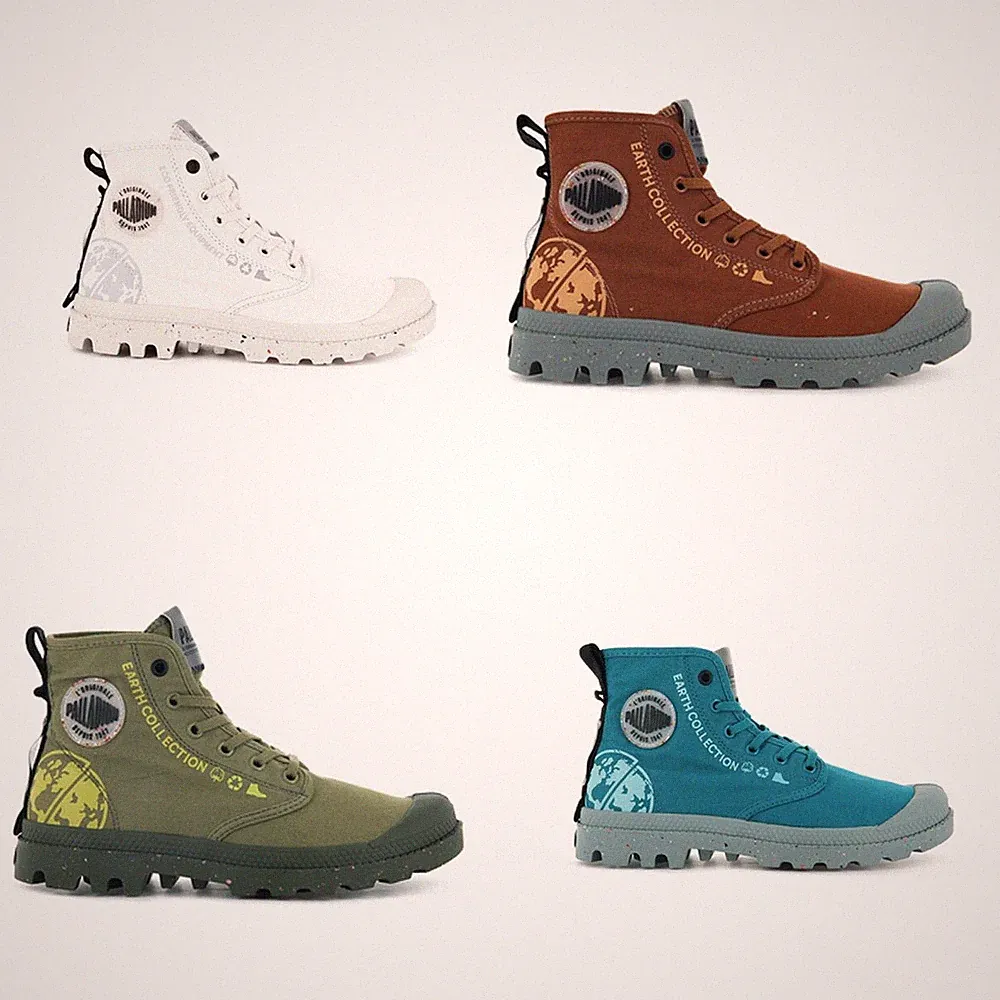 Palladium Pampa Organic Metro Unisex Stiefel | Boots | Booties | Baumwolle - NEU