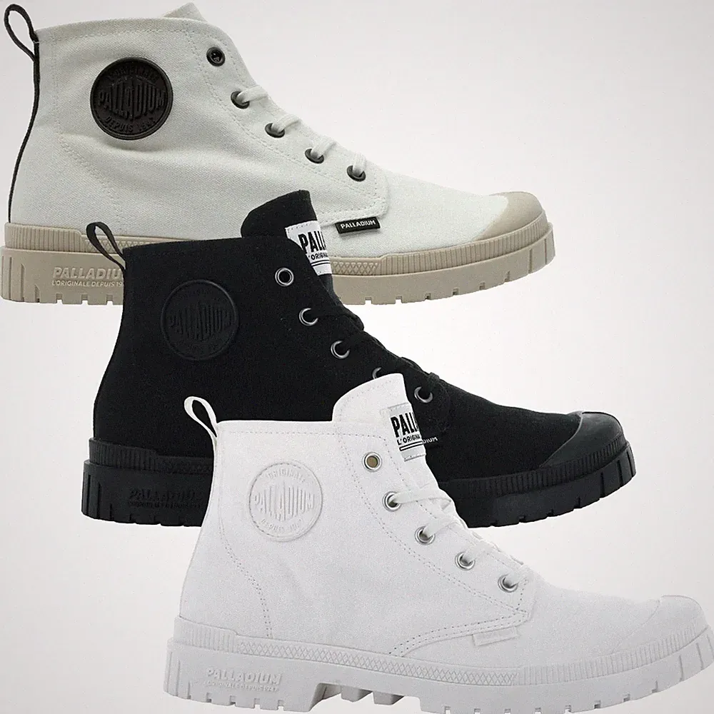 Palladium Stiefel Pampa SP20 Hi Canvas Knöchel Wandern leicht Größe Herren Damen