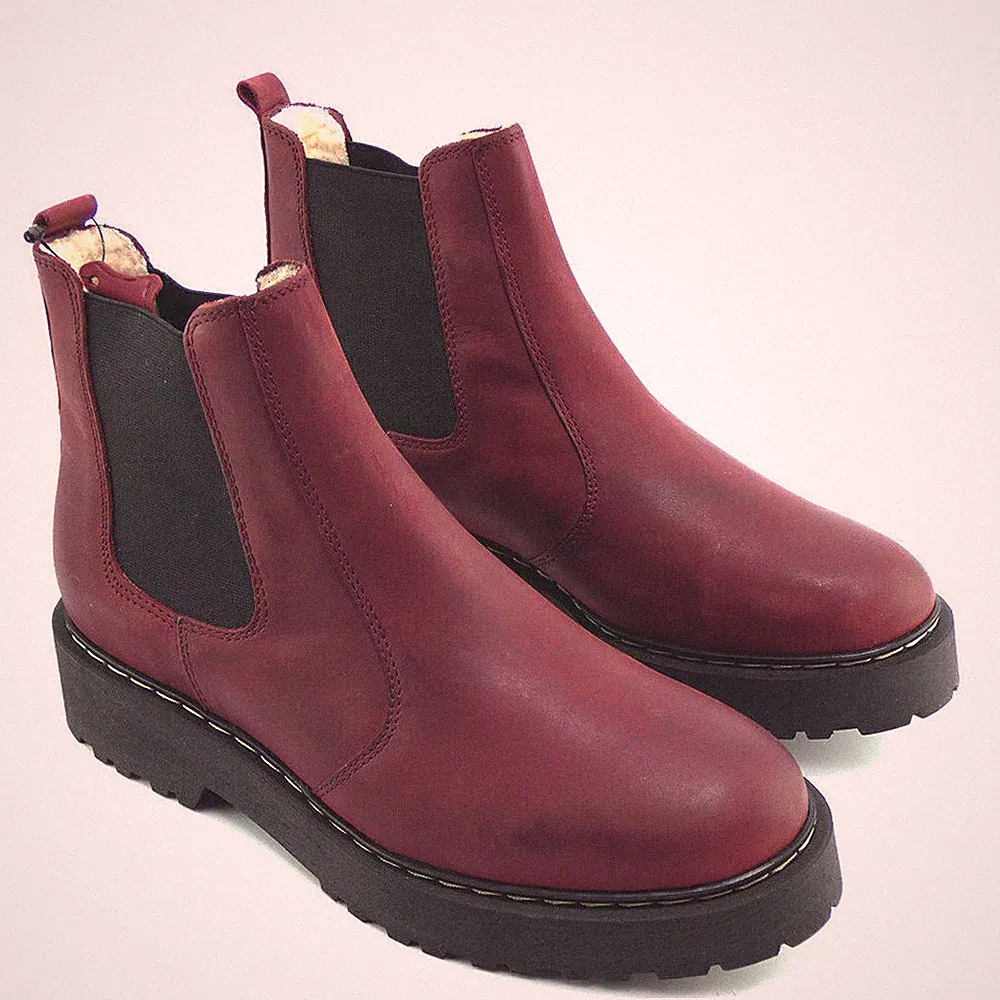 Palpa Bootie Bordeaux