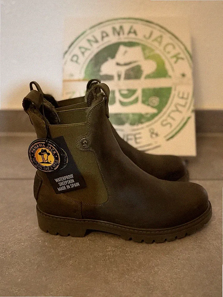 Panama Jack Francesca Igloo Boots Damen EU 39 Sheepskin Lammfell Leder Neu OVP