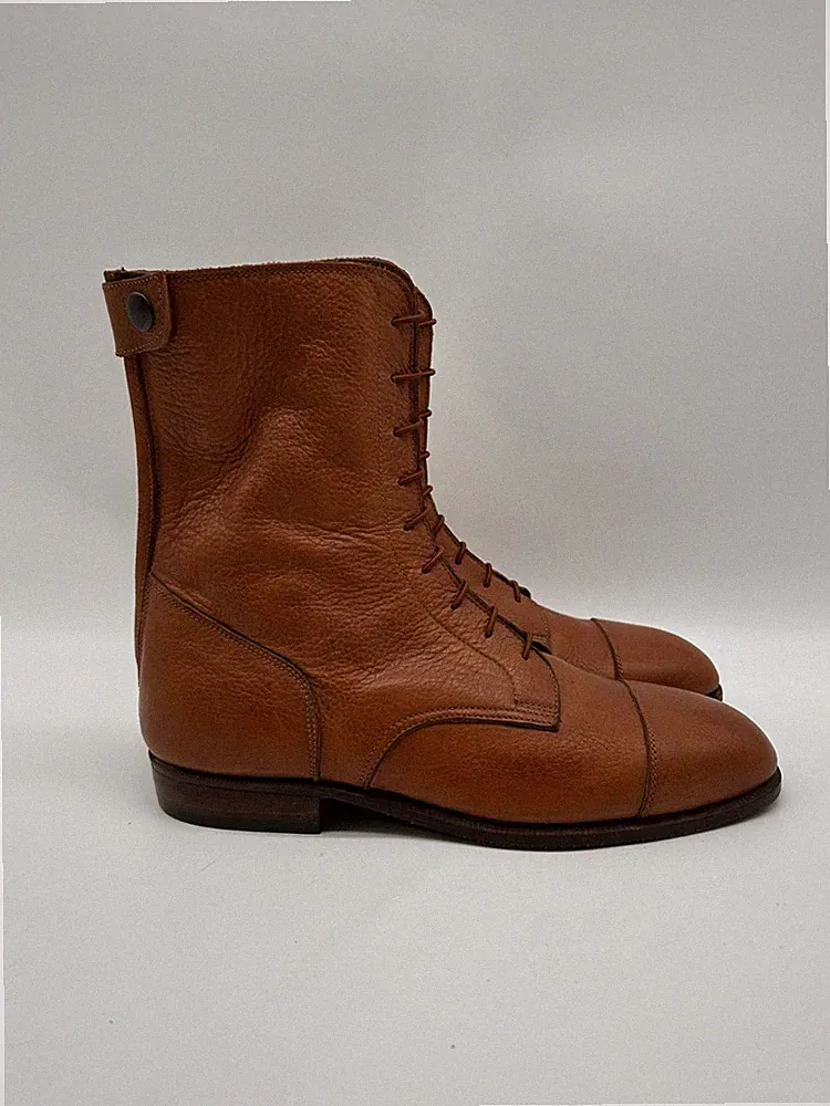 Parlanti Damen Reitstiefel Braun EUR 38