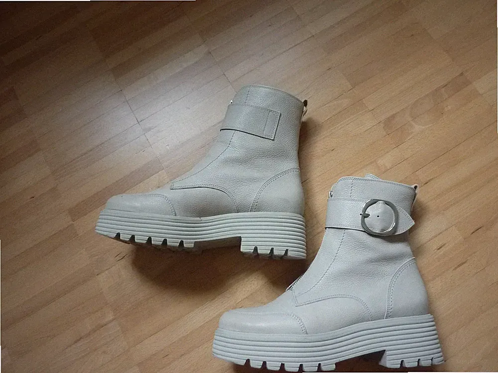 Paul Green Boots Chelsea Boots Stiefellette Gr. 39 beige *****NEUWERTIG*****