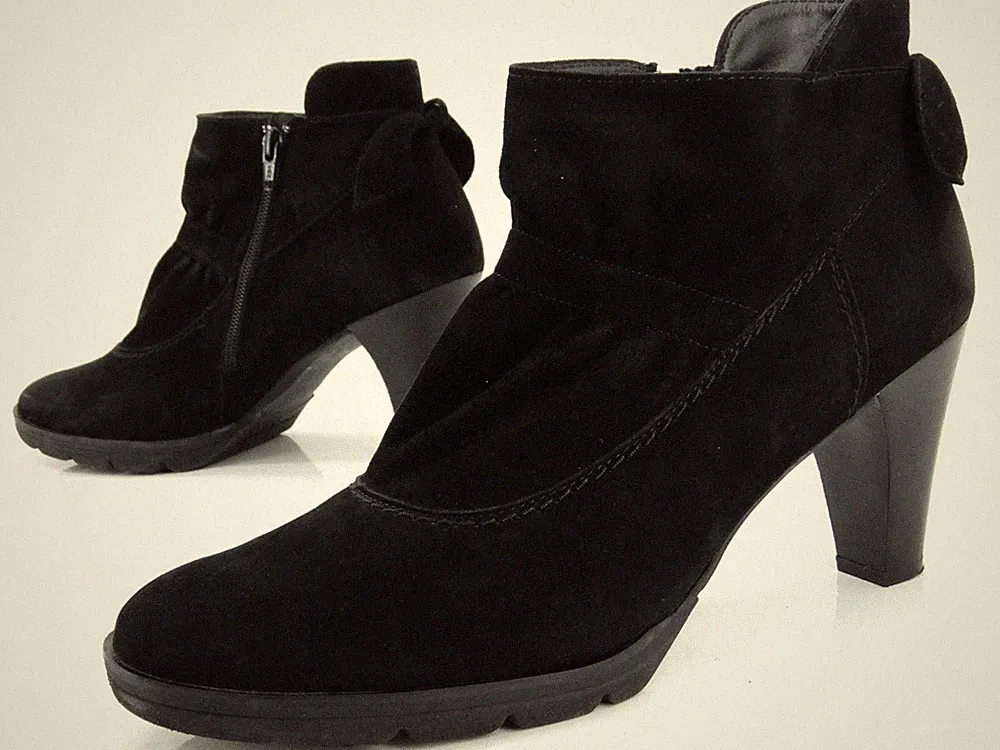 Paul Green Chelsea Schuhe Winter Stiefel Stiefeletten Boots Gr 41,5 UK 7,5 Leder