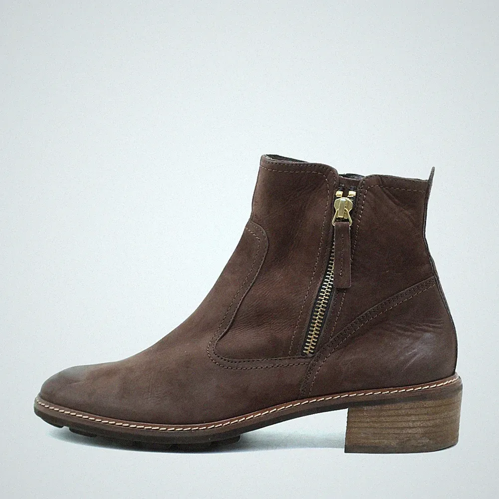 Paul Green Damen 23528 Stiefelette Braun Leder Klassik Stiefeletten EU 38